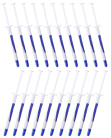 MoneyQiu HY51020PCS1PCS1g CPU Thermal heatsink Paste Silicone Grease Compound Carbon Based High Performance NonConductive for pc CPU gpu PS4 20 Gram