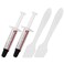 GENNEL 2Pack GT1 Silver CPU Thermal Paste 1g2 High Performance Thermal Compound Paste Heat Sink Compound UltraLow Thermal Impedance Thermal Grease for CPUPS4PS5PCGPU Coolers