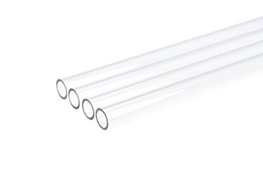 Alphacool Plexi Acrylic HardTube 13mm ID 16mm OD 60cm Clear 4Pack