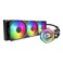 Cooler Master 360 Atmos PerformanceDriven CloseLoop AIO Liquid Cooler R9Ultra 9 Dual Chamber aRGB Pump 360 Radiator Sickleflow Edge PWM Fans AM54 Intel LGA 18511700 Platform