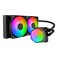 Cooler Master Elite Liquid 240 CPU AIO Cooler 240mm Radiator 2X ARGB PWM Fans DualChamber Pump Design UltraQuiet HighPerformance Cooling AMD AM5AM4 Intel LGA 18511700 Black