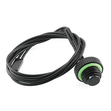 DGZZI Black 10K Temperature Water Stop Sealing Plugs G14 Water Cooling Plug with Dupont 2 Needle
