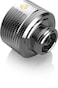 Raijintek RAIJINTEK PELIAS SILVER D141806 G14 14mm OD Straight Brass Fittings Silver 6 Pack 0R40B00232