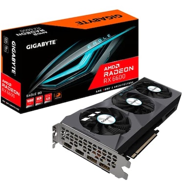 GIGABYTE Radeon RX 6600 Eagle 8G Graphics Card WINDFORCE 3X Cooling System 8GB 128bit GDDR6 GVR66EAGLE8GD Video Card