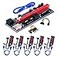 BTBcoin PCIE Riser 009S GPU Riser Adapter Card PCIE X1 to X16 Extender PCIExpress Riser Cable for Bitcoin Litecoin ETH Coin Mining 6 Pack