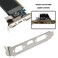 The Lord of the Tools 2 Pieces Full Height Profile Brackets for HDMI DVI VGA Video Graphics Card Computer Case Replacement Components 12x18cm