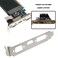 The Lord of the Tools 2 Pieces Full Height Profile Brackets for HDMI DVI VGA Video Graphics Card Computer Case Replacement Components 12x18cm
