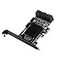 EBTOOLS 8 Port PCI E to SATA30 Controller PCI Express to SATA30 8 Port SATA III Expansion Controller Card Adapter