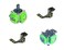 ElecGear Hall Joystick Kit Replacement for DualSense PS5 Controller 2X Hall Effect Control Stick 2X Calibration PCB Desoldering Repair Tools for Analog Stick Thumbsticks HLPS5