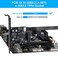 BEYIMEI PCIE 1X to USB 32 GEN1 5Gbps 20pin Front Panel Header to Typec Front Panel Header USB 30 19Pin Socket Expansion CardTypeE Internal 20pin Front Panel Connector Riser Card