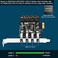 FebSmart PCIE 4Ports Superspeed 5Gbps USB 30 Expansion Card for Windows 11 10 8x 7 Vista XP Desktop PCs Built in SelfPowered Technology No Need Additional Power Supply FSU4LPro