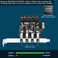 FebSmart PCIE 4Ports Superspeed 5Gbps USB 30 Expansion Card for Windows 11 10 8x 7 Vista XP Desktop PCs Built in SelfPowered Technology No Need Additional Power Supply FSU4LPro