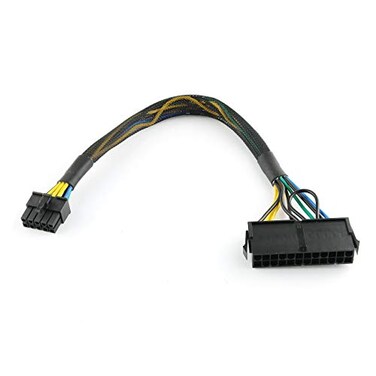E-outstanding Eoutstanding 24 Pin to 10 Pin ATX PSU Main Power Adapter Cable PC Power Supply Upgrade Manually Convert for PCs 30cm