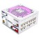 POINWER 850W PSU Fully Modular 850 Watt Power Supply 80 Plus Gold Silent RGB Fan 105C Capacitors High Efficiency for Gaming Workstations White