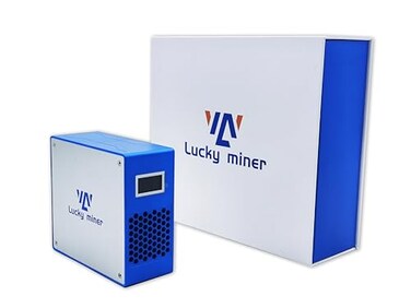 KIVLING Bitcoins Miner LV07 Solo Miner SHA256 1THS BM1366 Low Noise Crypto Miner Machine for Home UseLottery MiningInclude PSU