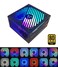 Apevia ATXPM650W Premier 650W 80 Gold Certified Active PFC ATX SemiModular Gaming Power Supply with 366 RGB Light Modes