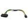 E-outstanding Eoutstanding ATX PSU Power Supply Adapter Cable for Motherboards 11 Inch 24Pin to 8Pin 18AWG