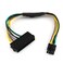 E-outstanding Eoutstanding ATX PSU Power Supply Adapter Cable for Motherboards 11 Inch 24Pin to 8Pin 18AWG
