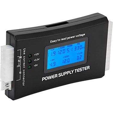 JacobsParts 204 Pin LCD Power Supply Tester for ATX ITX BTX PCIE SATA HDD