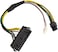 Longdex 30cm118 Inch 24Pin to 6Pin 18AWG ATX PSU Power Supply Adapter Cable for HP Z230 Z220 SFF Motherboards