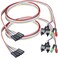 Warmstor 2 Pack 2Pin PC Power Switch Cable 27inch Desktop On Off Reset Push Button ATX Front Bezel Wire with HDD SW LED Indicator Light for Desktop Computer Case