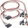 Warmstor 2 Pack 2Pin PC Power Switch Cable 27inch Desktop On Off Reset Push Button ATX Front Bezel Wire with HDD SW LED Indicator Light for Desktop Computer Case