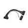 winvin Winvin 24 Pin 204 Dual Multiple PSU Power Supply Cable Splitter Adapter 1 Feet 18AWG for ATX Motherboard Extension Kit