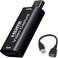 BlueAVS HDMI to USB Video Capture Card 1080P for Live Video Streaming Record via DSLR Camcorder Action Cam Black