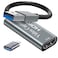 Papeaso Video Capture Cards 4K HDMI to USB 30 Video Capture Device 1080P HD 60fps Broadcast Live and Record Video Audio Grabber for Gaming Streaming Teaching Video Conference Silver