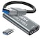 Papeaso Video Capture Cards 4K HDMI to USB 30 Video Capture Device 1080P HD 60fps Broadcast Live and Record Video Audio Grabber for Gaming Streaming Teaching Video Conference Silver