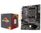 INLAND AMD Ryzen 5 5500 Unlocked Desktop Processor with MSI A520MA PRO Gaming Motherboard AMD AM4 DDR4 PCIe 40 MicroATX