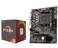 INLAND AMD Ryzen 5 5500 Unlocked Desktop Processor with MSI A520MA PRO Gaming Motherboard AMD AM4 DDR4 PCIe 40 MicroATX