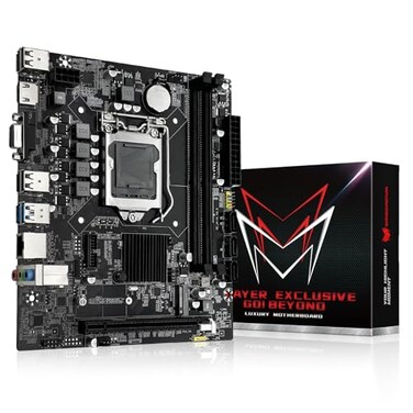 SHANGZHAOYUAN H110 LGA 1151 Motherboard for Intel 69th Gen Core i3i5 Pentium Celeron Series Processors DDR4 PCIe x16 NVMENGFF M2 VAG HDMICompatible SATA 6Gbps