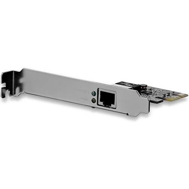 StarTech.com StarTechcom 1 Port PCIe Gigabit Network Server Adapter NIC Card Dual Profile Gigabit Desktop Adapter REV E Intel 6 Chip support ST1000SPEX2