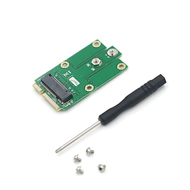 SUPERPLUS USB to Mpcie M2 NGFF Key B to Mini PCIE Adapter with SIM Card