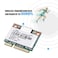 Yosoo AR5B22 Dual Band Wireless Mini PCIE 80211N WLAN Card 300M Card 40 Combo 24 5Ghz Network Interface Controller Adapter