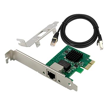 ULANSeN PCIe 31 25GBaseT Network Adapter with Intel I225V I226V 25001000100Mbps PCI Express Gigabit Ethernet NIC Card RJ45 LAN Controller for Windows 1011 with Low Profile Bracket