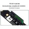 YiKaiEn YIKAIEN NGFF M2 MKey to PCIe X4 Expansion Card Adapter Transform M2 Interface into a PCIE Slot Easy Installation for Desktop Computers