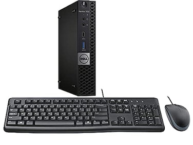 Dell Optiplex 7050 Micro Desktop Intel i7 16GB RAM 256GB SSD WiFi Keyboard and Mouse Windows 11 Pro Renewed
