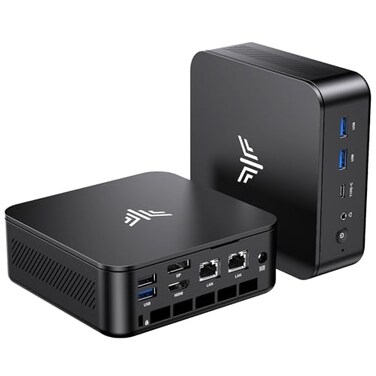 KAMRUI Pinova P1 Mini Computer for Business Home AMD Ryzen 4300U Beats i310110U3500U 16GB DDR4 RAM 256GB SSD Mini Desktop Computer Support Triple 4K USBC WiFi Bluetooth Ethernet