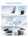 MINISFORUM DeskMini UM760 Slim Mini PC AMD Ryzen 5 7640HS Small PC 16GB DDR5 RAM1TB PCIe40 SSD HDMIDPUSB4 Outputs 25G LAN WiFi 6E BT5 4xUSB Port AMD Radeon 760M Graphics Small Form Factor