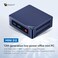Beelink MINI S12 Mini PC with N95 Processor W11 Home preinstalled 12G LPDDR5480G SSD Mini Computer 25G LAN WiFi5 BT42 Dual Display via 2HDMI for HomeDaily Work4K Video Playback
