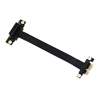 Mustpoint PCIe PCI Express 36Pin 1X Extension Cable with GoldPlated Connector 90