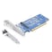 REDLUX PCIe 30 to NVMe 4 M2 Adapter for M2 M Key SSD PCIe X16 Requires Motherboard BIOS Support for Bifurcation