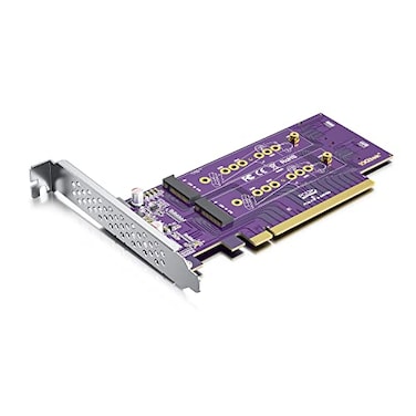 REDLUX PCIe 30 to NVMe 4 M2 Adapter for M2 M Key SSD PCIe X16 Requires Motherboard BIOS Support for Bifurcation