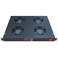 Tupavco Rack Mount Fan 4 Fans 1U 19 Rackmount with Adjustable Temperature Control and Digital Display TP1701
