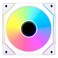 Lian Li UNI Fan Reverse SL Infinity Fluid Dynamic Bearing 120MM CASE Fan White