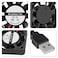 Shutao 2Pcs 40mm Fan 157in Dual Ball USB Cooler DC 5V Brushless Cooling 40x40x10mm Fan Cooler 4010 Axial Fan for 3D Printer Heatsink Fan PC Computer Case Industry Cooling Fan