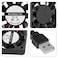 Shutao 2Pcs 40mm Fan 157in Dual Ball USB Cooler DC 5V Brushless Cooling 40x40x10mm Fan Cooler 4010 Axial Fan for 3D Printer Heatsink Fan PC Computer Case Industry Cooling Fan