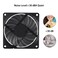 DORHEA 2Pcs DC 24V 8010 Fan Dual Ball Bearings 80mm 10mm Fan 3D Printer 80x80x10 Brushless Cooling Fan for Makerbot for 3D Printer PC CPU Computer Case Fan Cooler and Other Small Heat Dissipation Equi